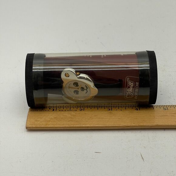 Steiff Teddy Head 1991 Analog Wrist Watch Brown Faux Leather Strap Vintage - Picture 8 of 8